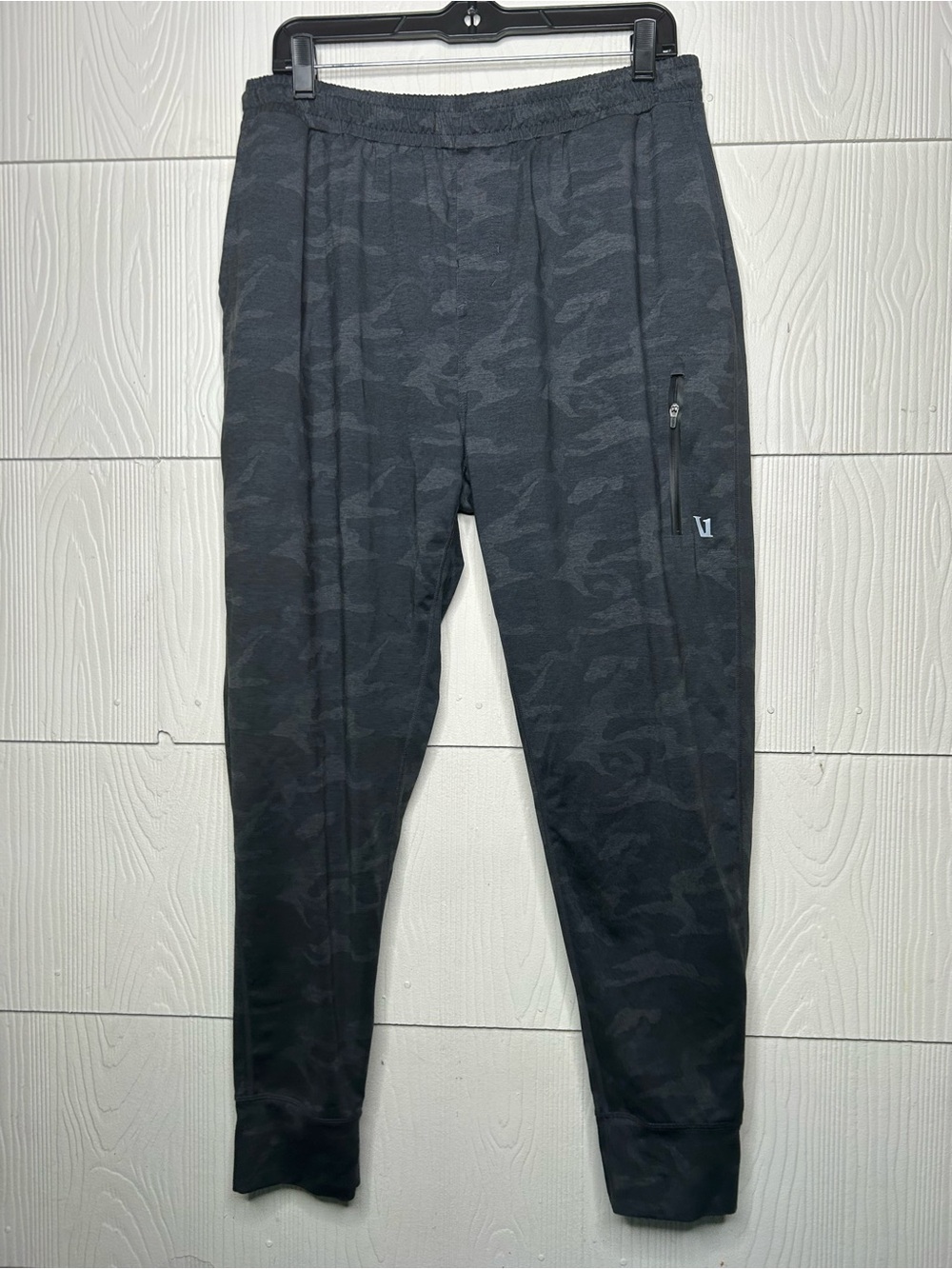 Vuori Black Charcoal Camo Joggers